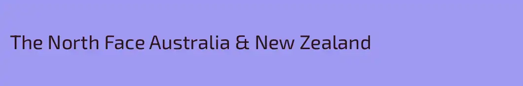 The North Face Australia & New Zealand